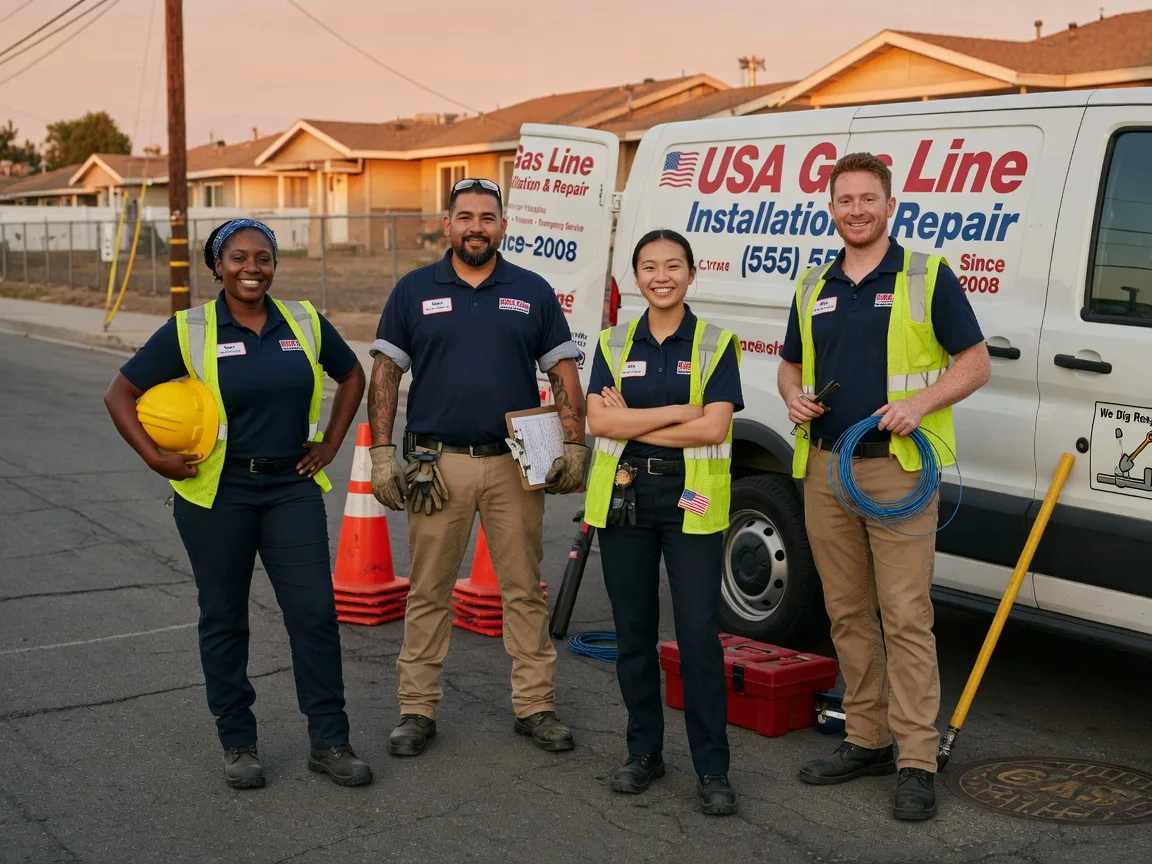 Gas Line Installation company in Fayetteville, TX